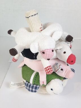 Pottery Barn Kids Fun on the Farm Stacking Toy Plush Toy Kids Toys Pretend Play